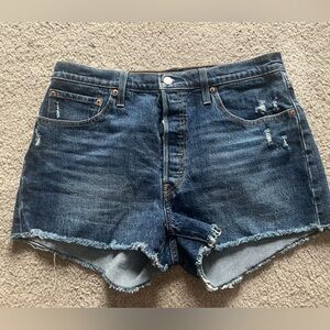 Levi's Blue Jean Shorts for Women